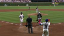 WATCH: Bellinger sac-fly ties Cubs vs. White Sox at 5-5