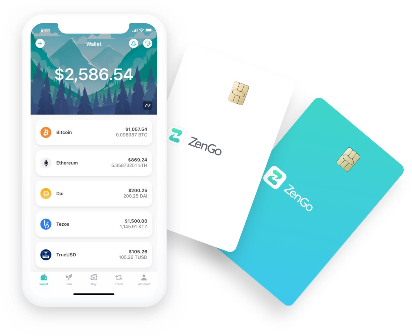 crypto.coms card & wallet app