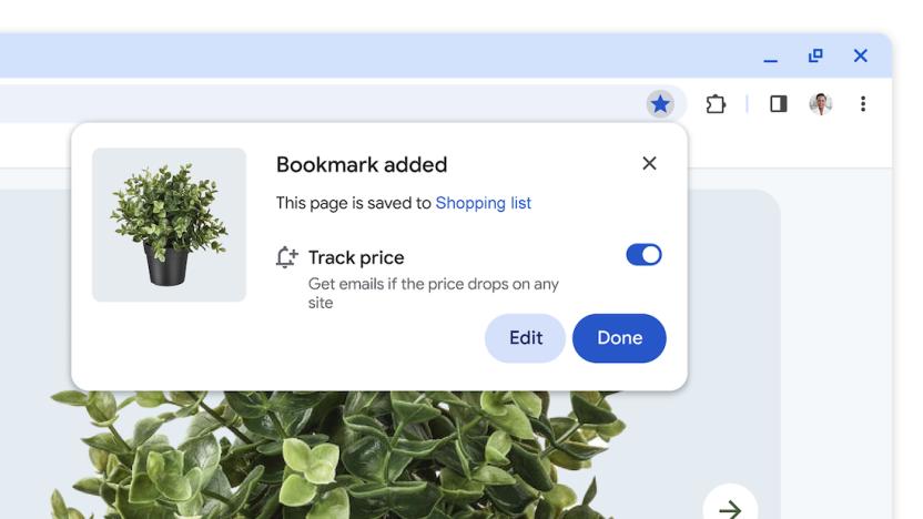 A look at how to add Bookmarks to track prices on Google.