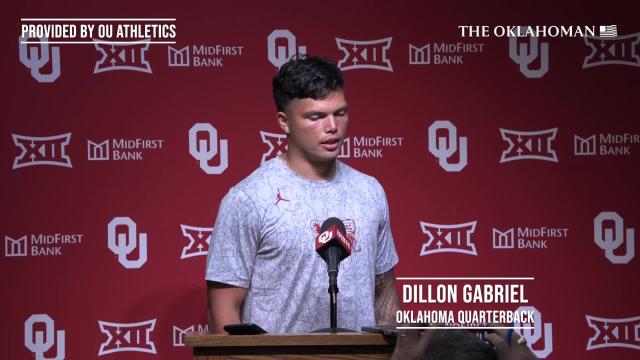 'A day I'll never forget': Dillon Gabriel talks first fall game as an Oklahoma Sooner