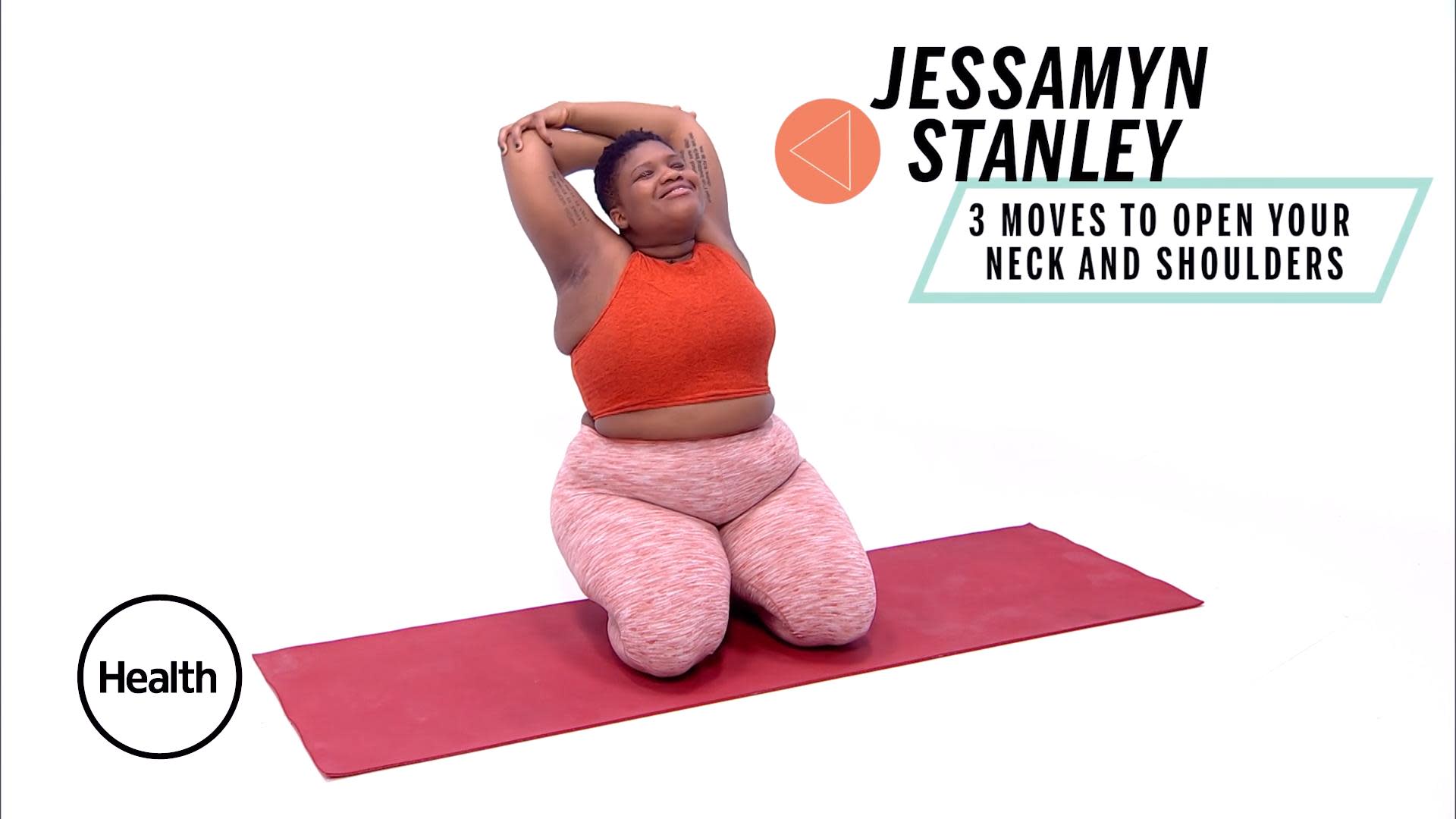 Jessamyn Stanley's 3 Moves for Opening Up Your Neck & Shoulder