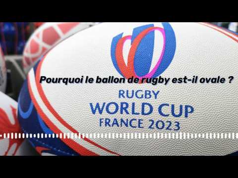 Pourquoi le ballon de rugby est ovale ? - France Bleu