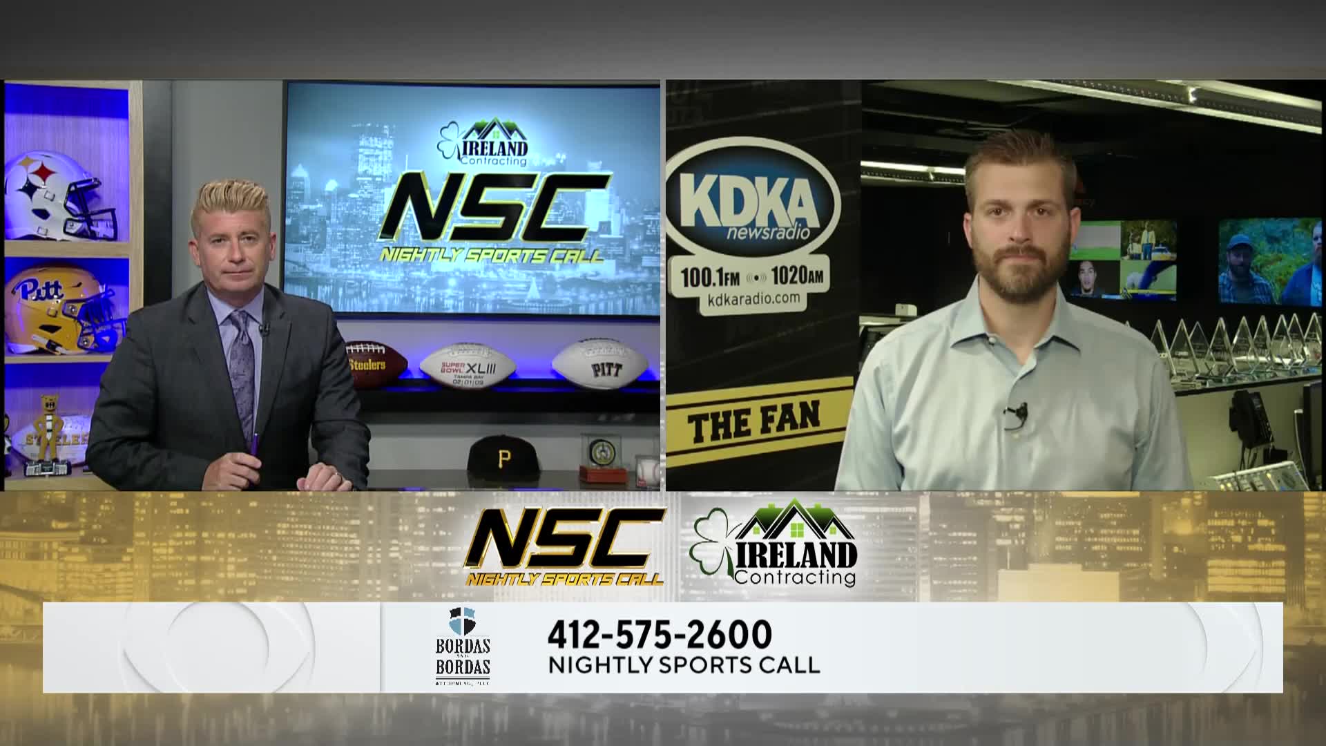 Ireland Contracting Nightly Sports Call: Sept. 11, 2023 (Pt. 1)