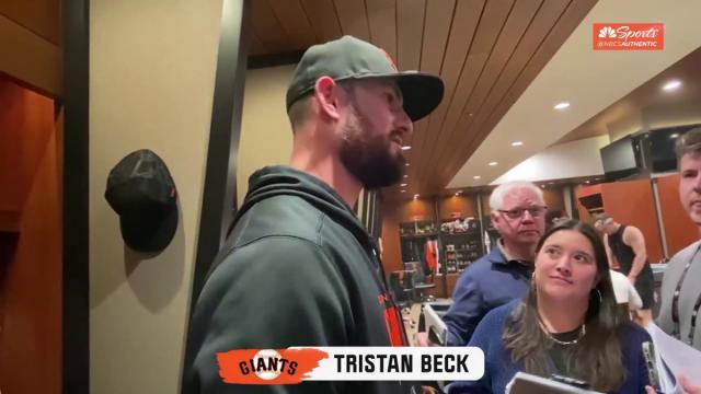 Beck shares how impactful Estrada was in Giants' win over Braves