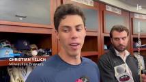 Christian Yelich breaks down all the ways Blake Perkins helped the Brewers beat the Cubs