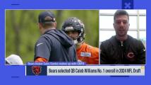 Cairo Santos wakes up with 'GMFB' and reacts to Bears playing Jags in London during Week 6 of '24 season