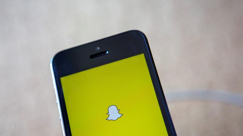 A portrait of the Snapchat logo in Ventura, California December 21, 2013. REUTERS/Eric Thayer/File Photo