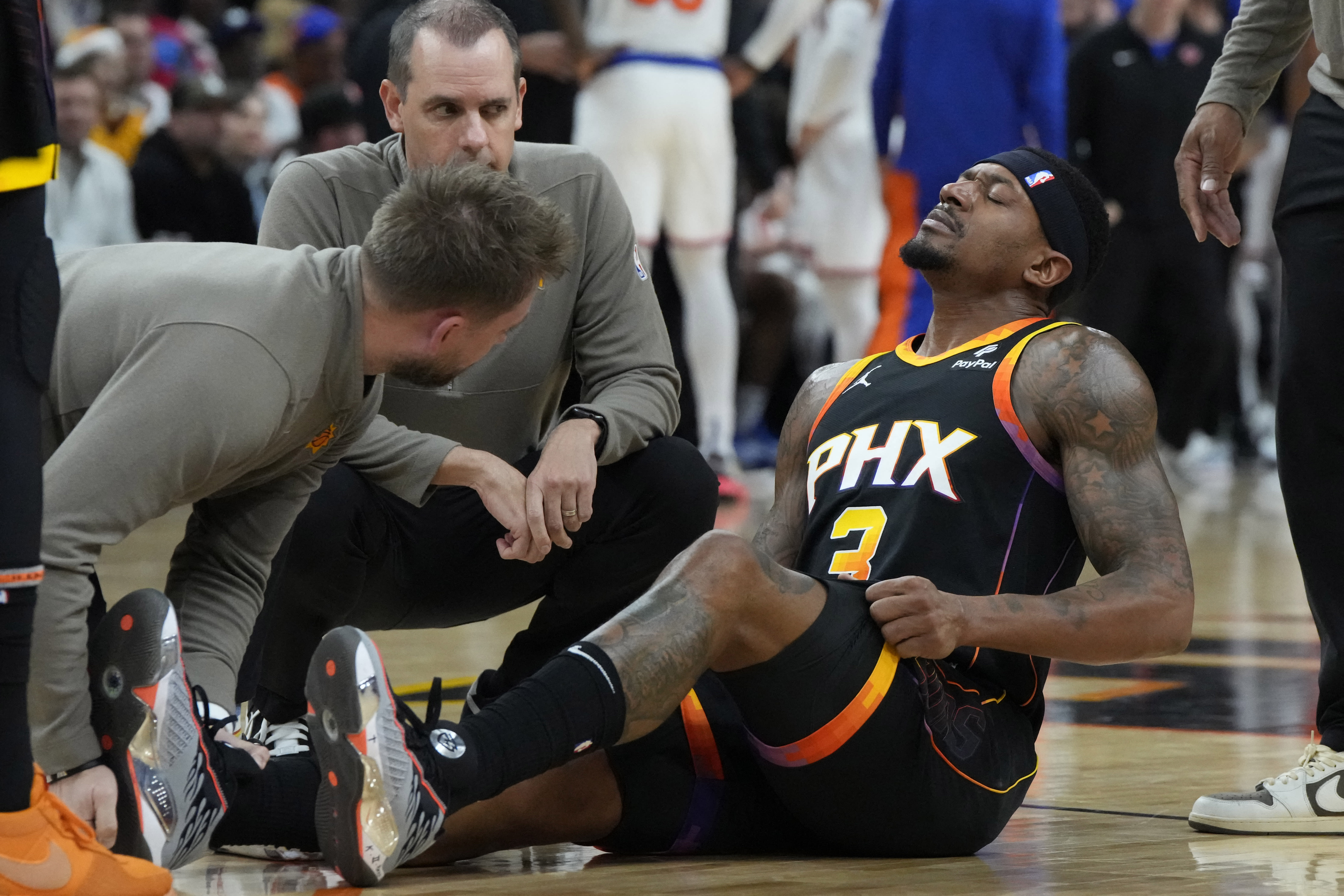 Suns guard Bradley Beal to miss 2 weeks with ankle sprain in latest injury