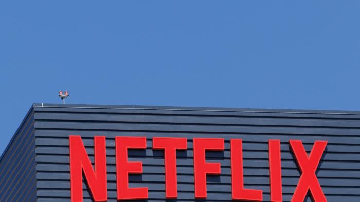 The Netflix logo is shown on one of their Hollywood buildings in Los Angeles, California, U.S., July 12, 2023.   REUTERS/Mike Blake