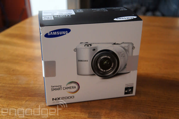 Engadget UK Giveaway: Win a Samsung NX2000 courtesy of Ebuyer.com