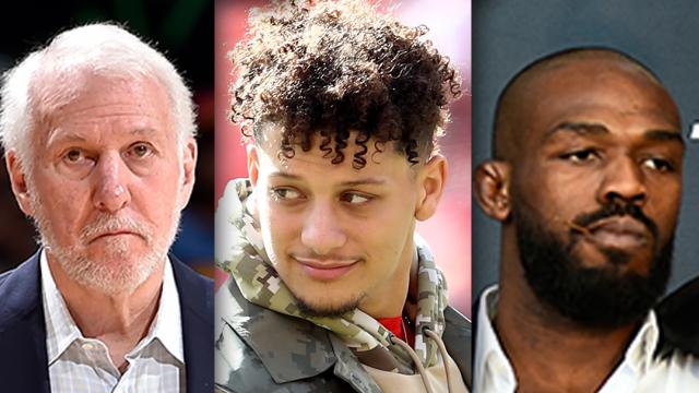 The Rush: Popovich, Mahomes, Jones and other sports stars call for unity