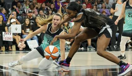 WNBA playoffs: Aces avoid sweep vs. Liberty with Game 3 blowout