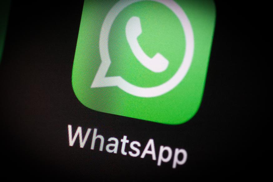 The WhatsApp application icon is seen on an iPhone home screen in Warsaw, Poland on March 3, 2021. (Photo by Jaap Arriens/NurPhoto via Getty Images)