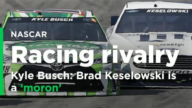 Kyle Busch: Brad Keselowski is a 'moron'