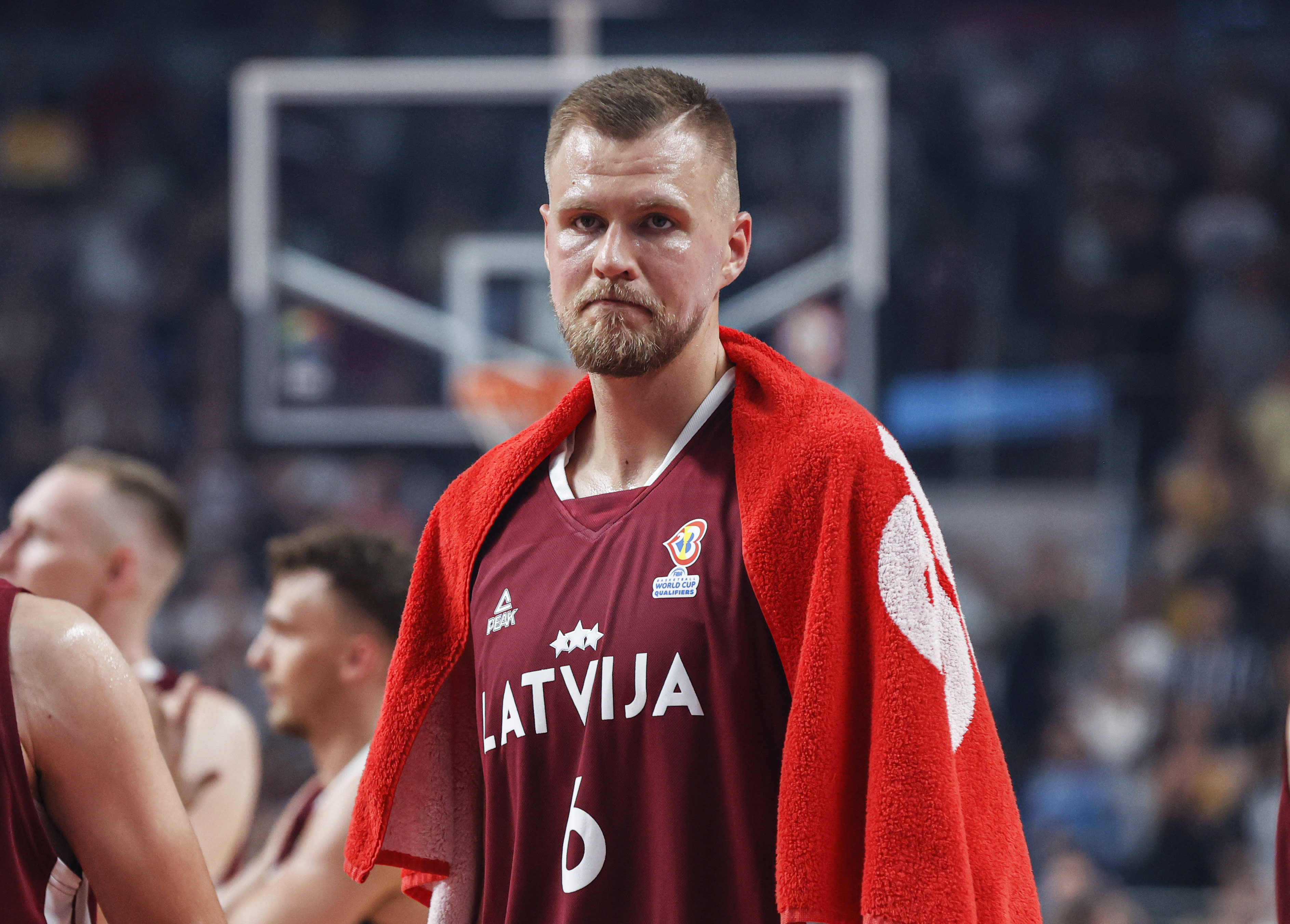 Porzingis sheds light on origin of foot injury, World Cup plans