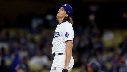 LA Times - Tyler Glasnow struggles and Shohei Ohtani can't help spark a rally as the Dodgers lose to the Washington Nationals 6-4 on Jackie Robinson Day at Dodger