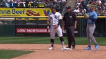WATCH: Danny Mendick hits an RBI double to give the White Sox a 2-1 lead over the Rays