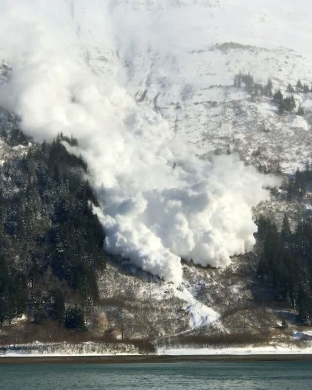 Watch the Incredible Power of a Controlled Avalanche in Juneau, Alaska