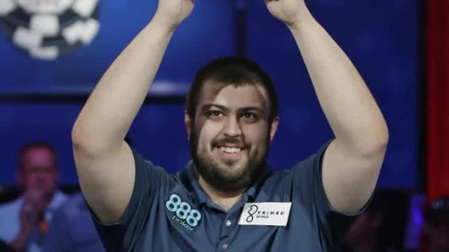 Rookie from New Jersey wins World Series of Poker, $8.1M