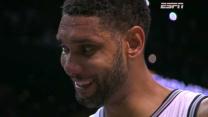 Duncan On-Court Postgame