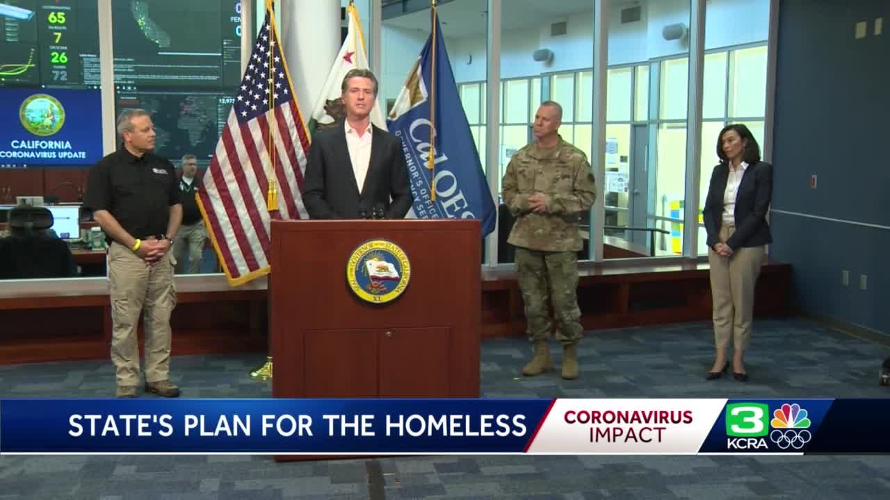 CA to use hotels to shelter homeless during amid COVID-19 ...