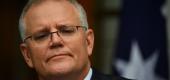 Prime Minister Scott Morrison on March 17 in Canberra, Australia. (Getty Images)