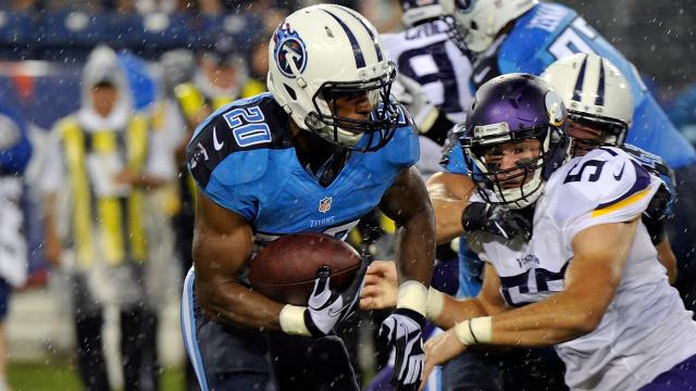 Bishop Sankey playing his way to waiver wire