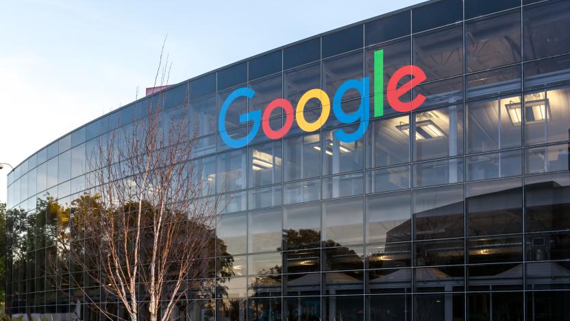 Mountain View, California, USA - March 28, 2018: Google sign at Google's headquarters in Silicon Valley. Google is an American technology company.