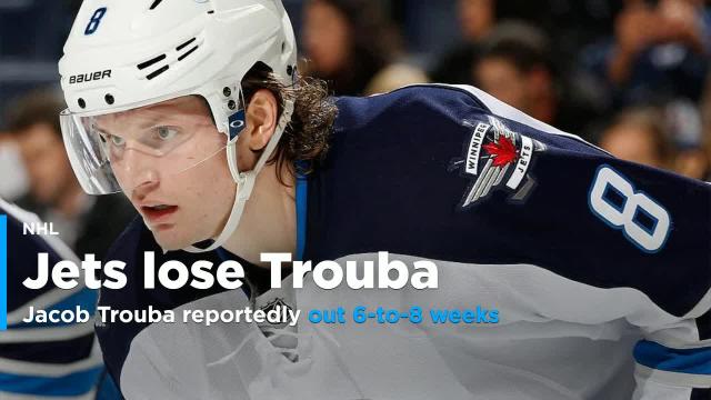 Jets lose Jacob Trouba for 6-to-8 weeks: report