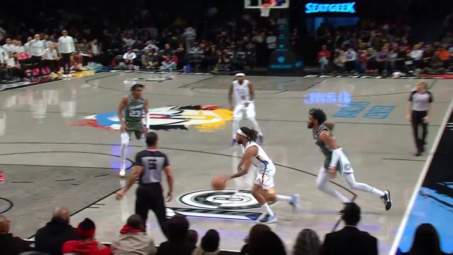 Patty Mills with an assist vs the Detroit Pistons