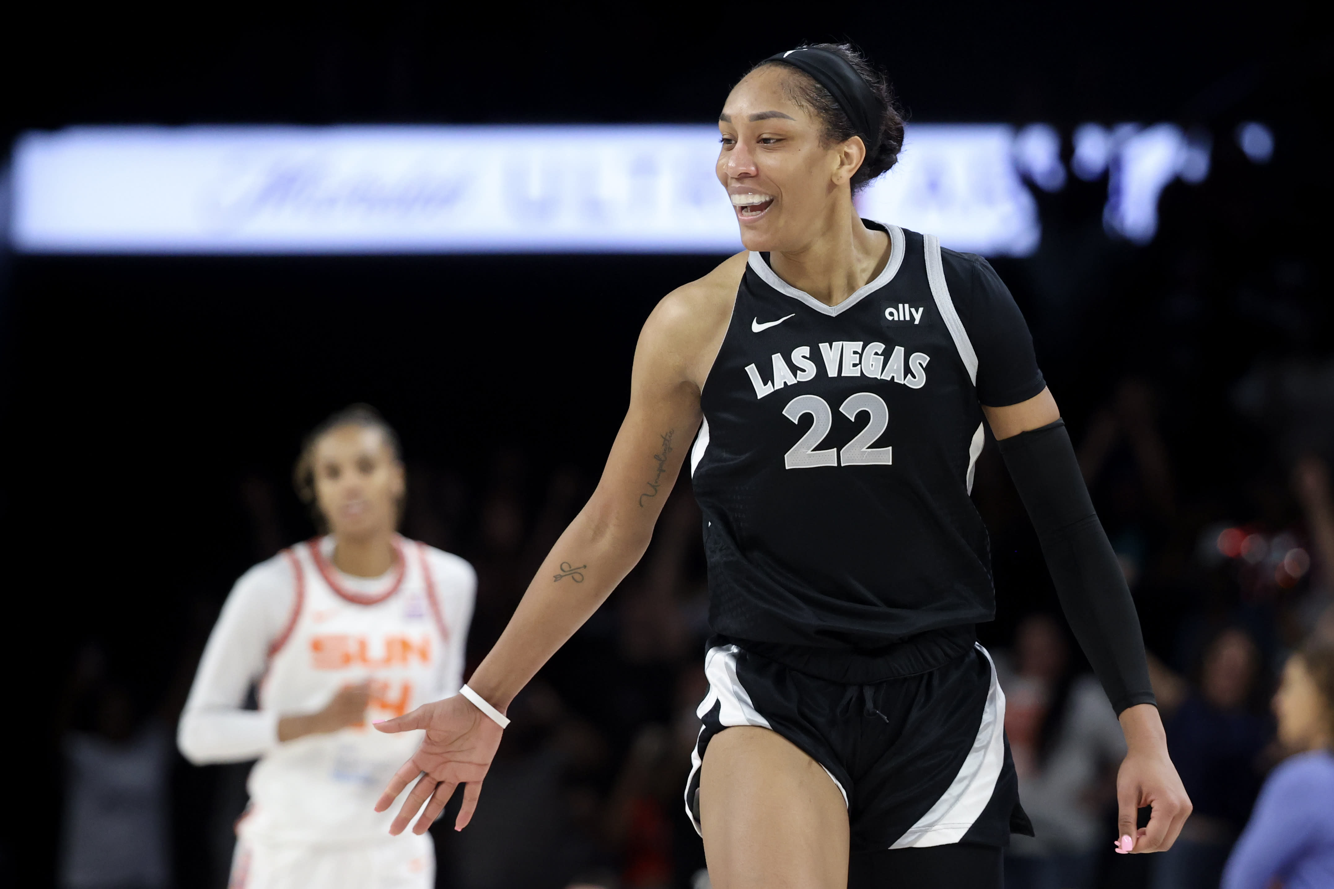 Aces star A’ja Wilson becomes first player in WNBA history to score 1,000 points in a single season