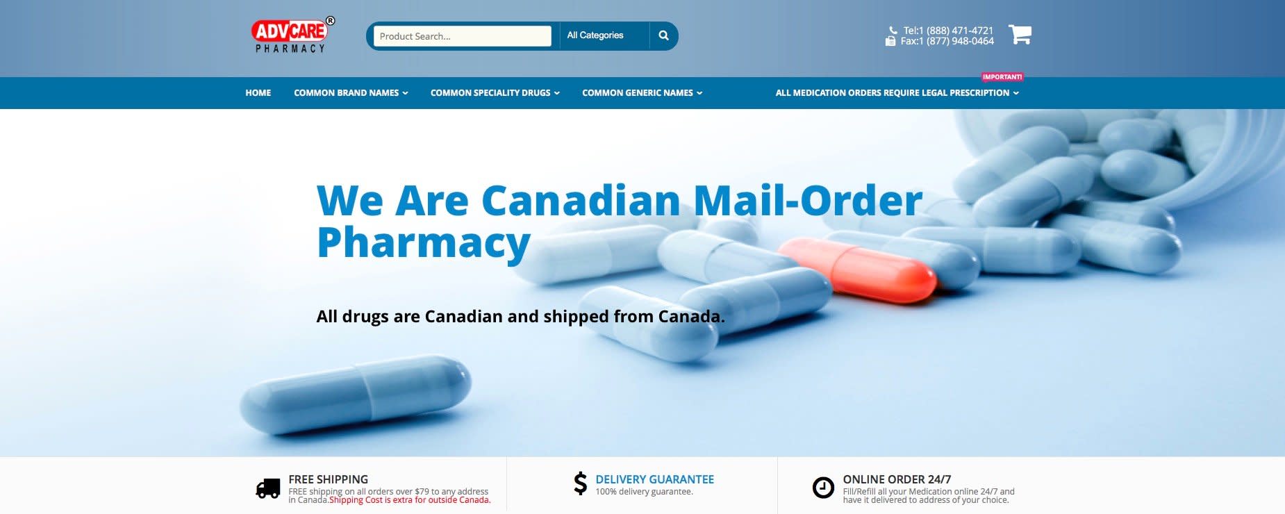 Canadian Online Pharmacy ADV CARE Launches New Interactive And   Screen Shot Web Page 6828a671c32d885ab2c1761874c5d1bb Original 