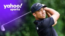 Xander Schauffele holds slim lead after wild day at PGA Championship