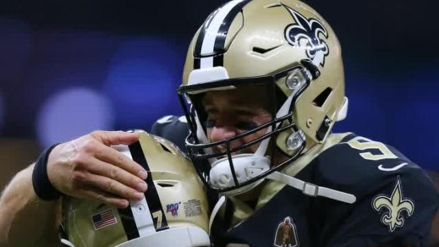 Drew Brees stages huge comeback in final minute of Saints win