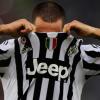 Bonucci cuore di pap�: ad un bambino maglia e pallone di Juventus-Bologna