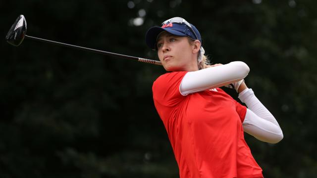 USA sweeps both golds in men's and women's golf