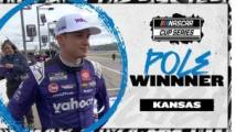 Christopher Bell grabs the pole at Kansas