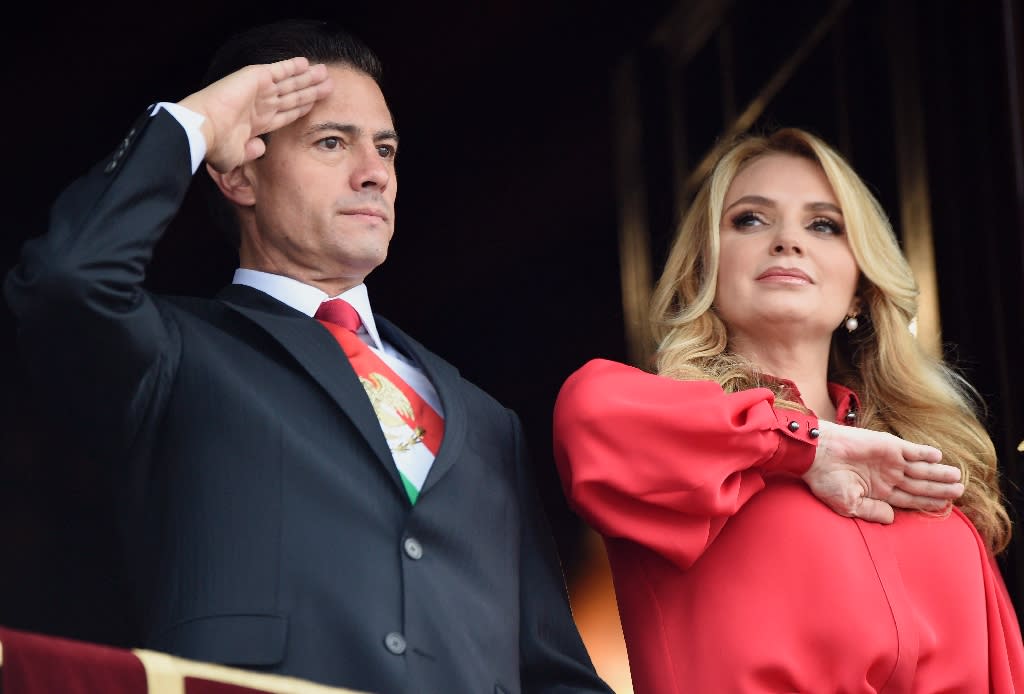Mexican ex president  Pena Nieto soap opera star wife  