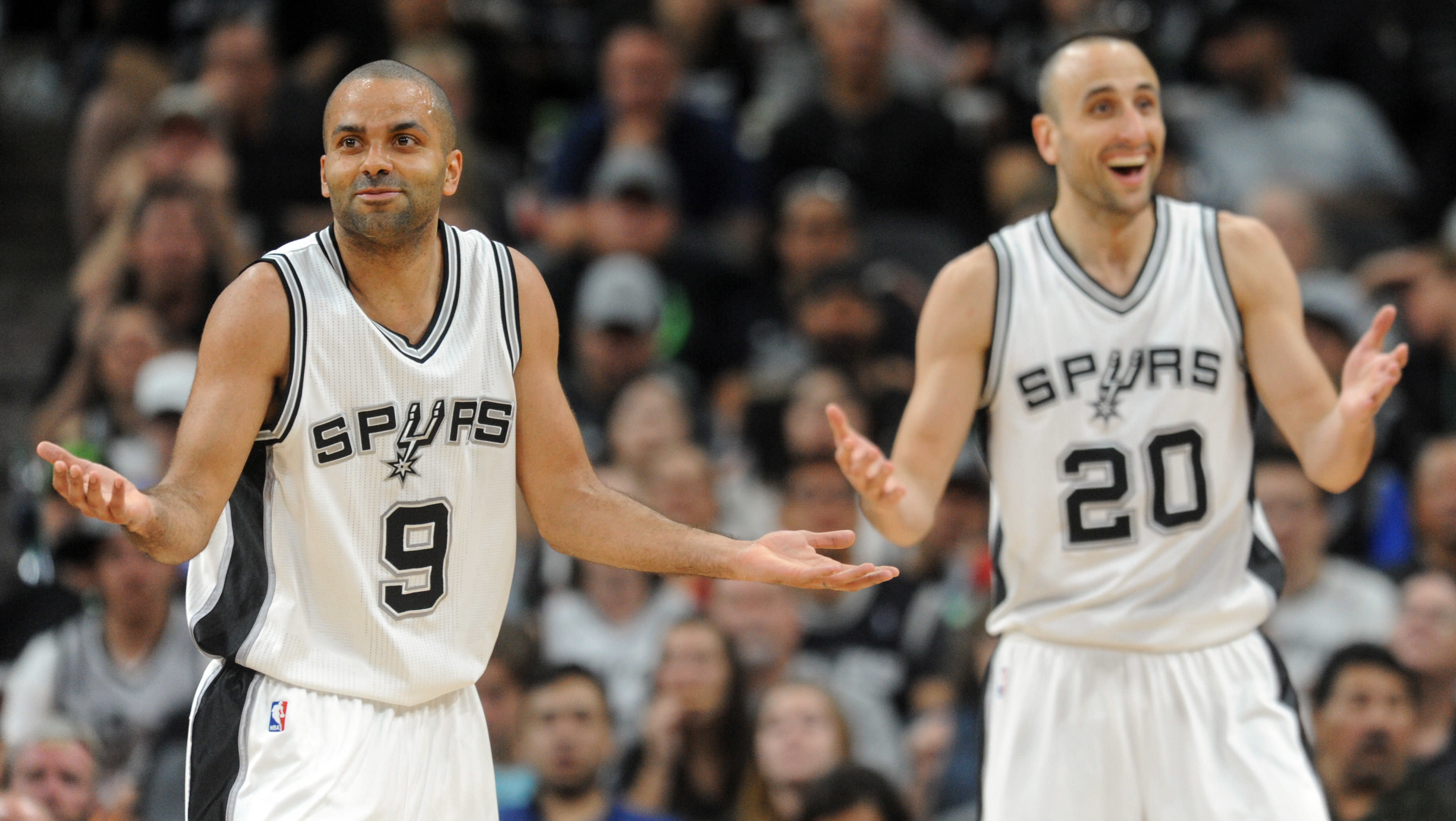 manu ginobili jersey retirement ceremony