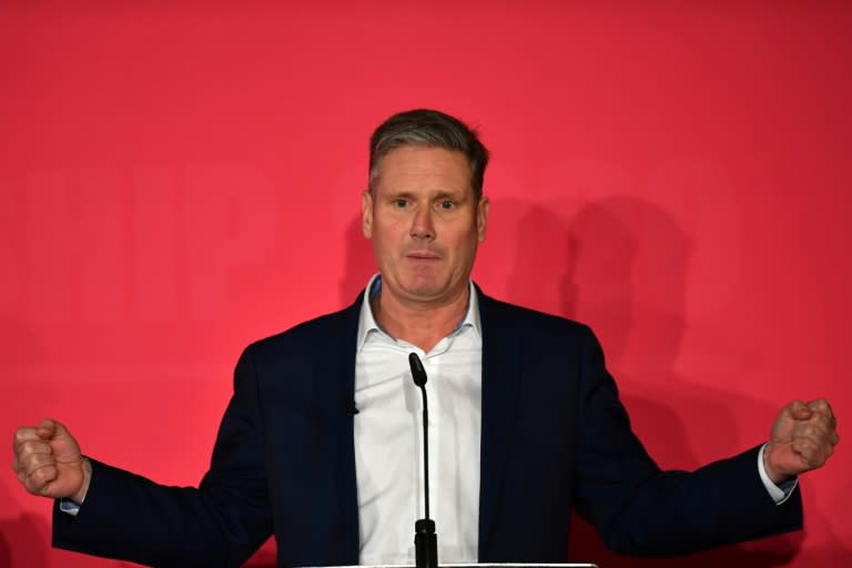 Keir Starmer vowed to address the issue of antiSemitism in the party (AFP Photo/Paul ELLIS)