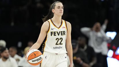 Associated Press - Indiana Fever guard Caitlin Clark (22) plays against the Las Vegas Aces during a WNBA basketball game Saturday, May 25, 2024, in Las Vegas. (AP Photo/John Locher)