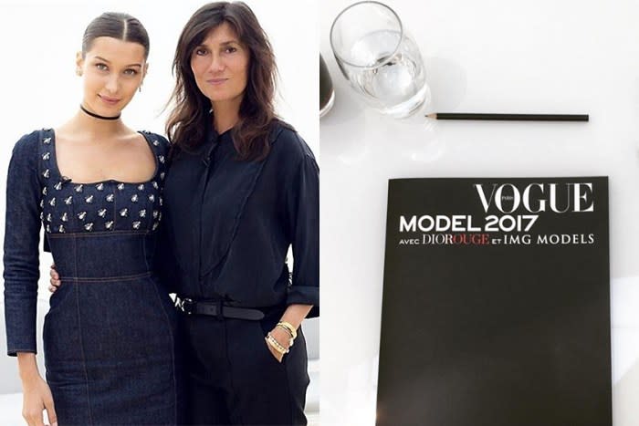 Tyra Banks 的繼承人 Bella Hadid 任vogue Paris 模特兒選舉評判 培訓超模接班人