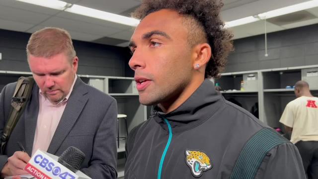 WATCH: Jaguars WR Christian Kirk talks after 29-21 loss to Eagles