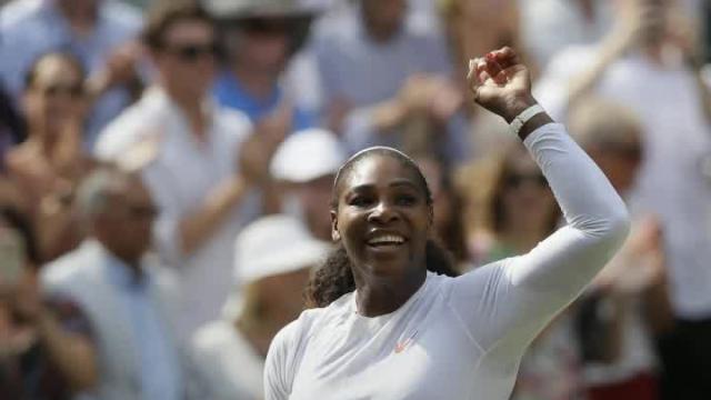 Serena Williams cruises into Wimbledon final after beating Julia Goerges in straight sets
