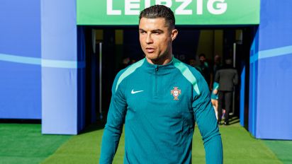 Getty Images - LEIPZIG, GERMANY - JUNE 17: Cristiano Ronaldo of Portugal during a training session ahead of the group stage match against Czechia at Football Stadium Leipzig on June 17, 2024 in Leipzig, Germany. (Photo by Jens Schlueter - UEFA/UEFA via Getty Images)