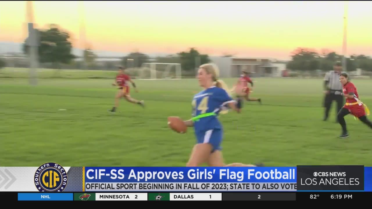 Girls Flag Football Becoming Official Sport In Fall Of 23