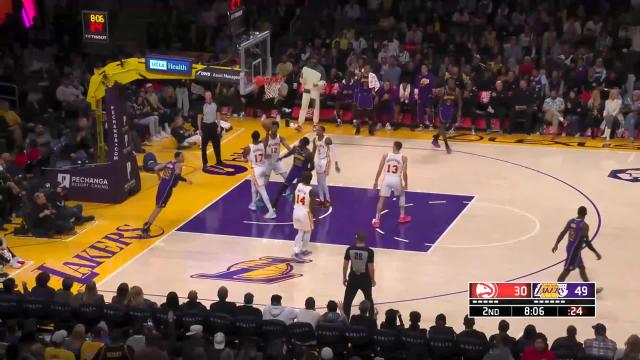 Kendrick Nunn with an assist vs the Atlanta Hawks