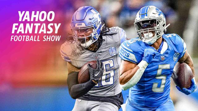 Which Lions RB to rank higher: Gibbs or Montgomery? | Yahoo Fantasy Football Show