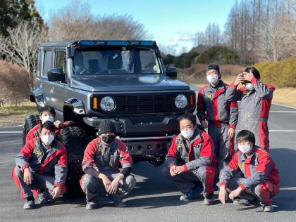 等不到Jimny 5門！日本學生自己動手改　「山神」吉米驚艷東京改裝車展