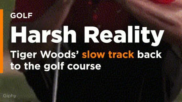 Tiger Woods' slow track back to the golf course